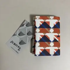 新品・JUBILEE 幾何学模様 カードケース
