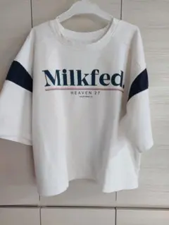ミルクフェド　Tシャツ　バックプリント