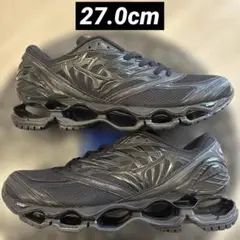 新品未使用！MIZUNO WAVE PROPHECY LS ブラック スニーカー