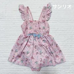 ハローキティ フリル 女の子　水着　キティちゃん　サンリオ　シナモン　マイメロ
