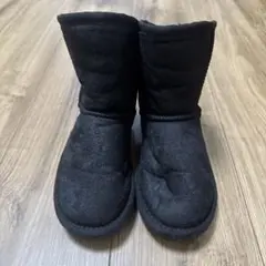 黒いリボン付きブーツ19㎝