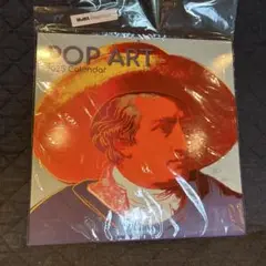 POP ART 2025 カレンダー　モナリザ　　アメリカで購入　新品