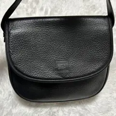 正規品✨Burberry ノバチェック ショルダーバッグ 黒 ヴィンテージ 革