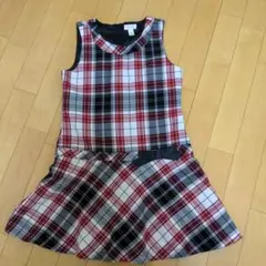 est.1989PLACE チェック柄ワンピース
