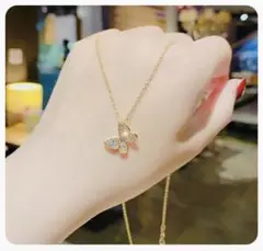 新品 お洒落アクセサリー ネックレス 極細チェーン