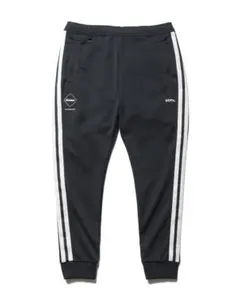 黒S TRAINING TRACK RIBBED PANTS fcrb 25aw