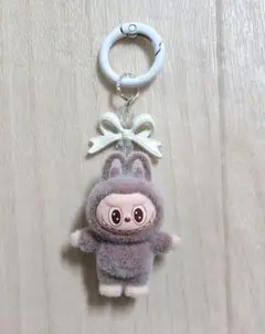 ☆LABUBU☆モチーフ キーホルダー ブラウン