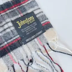 極美品Johnstons(ジョンストンズ)カシミヤストール マフラー
