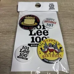 Lee 100周年記念バッジセット