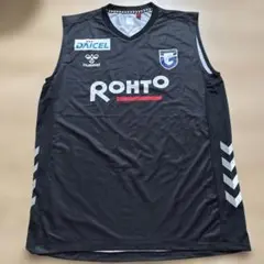 ガンバ大阪 支給品 hummel サッカーウェア ROHTO 黒 O-XO