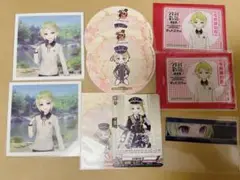 刀剣乱舞 毛利藤四郎 コースター ましコレ ホロ アニカフェ 花丸 一騎打ち
