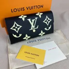 極美品 LOUIS VUITTON 長財布 ブラック