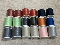 【1500円→1200円】ポリエステルミシン糸 18個セット