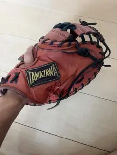 TAMAZAWA 野球グローブ 赤