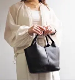 GUSCIO ITALYポーチ付き2WAYミニハンドバッグ