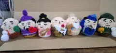 七福神のあみぐるみ