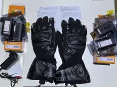 RSタイチRST639 e-HEAT 電熱グローブ セット 予備バッテリー付き