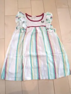 trois lapins kp　サイズ100 ワンピース　ノースリーブ