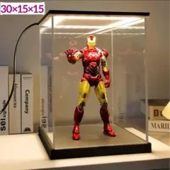 30×15×15cm 高級アクリル ディスプレイケース（簡単組立・高透明仕様）