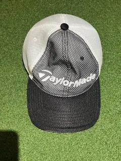 TaylorMade メッシュキャップ ホワイト/ブラック