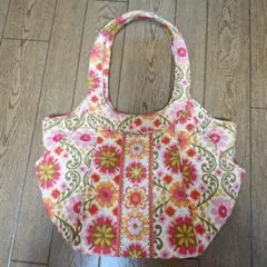 Vera Bradley フラワーパターン トートバッグ
