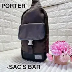 PORTER × SAC'S BAR コラボ ボディバッグ STORM ストーム