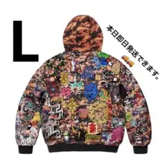 トップス AOI Embroidered Hooded Work Jacket L