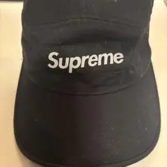 Supreme ブラック ワークキャップ