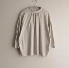 Kurihara Harumi 栗原はるみ　モックネック カットソー トップス