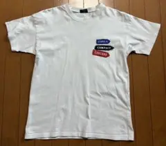 GLAZOS プリントTシャツ ホワイト