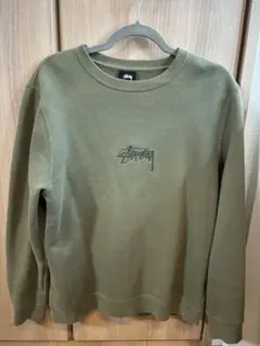 Stussy オリーブ トレーナー S