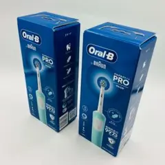 【未開封】オーラルB Oral-B PRO 電動歯ブラシ　ブルー2個セット