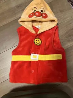 アンパンマンフード付きベスト