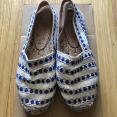 【スペイン製】エスパドリーユ　ハンドメイドサンダル　23cm