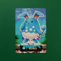 228 マリルリ　ポケモンずかんカード