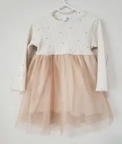 ZARAbaby☆長袖チュールワンピース　80サイズ　ベビー　女の子