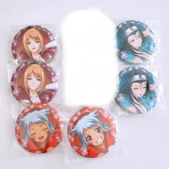 戦国乙女 グリッター缶バッジ ドウセツ トシイエ ケンシン