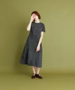 【極美品】スティーブンアラン　水玉　ドットワンピース　完売品