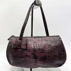 【美品】miumiu 90s Archive ハンドバッグ クロコ型押し