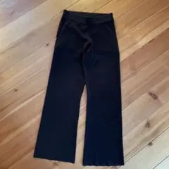 ap studio ニットパンツ 38 ブラック