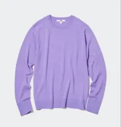 新品未使用　UNIQLO ユニクロ　エクストラファインメリノクルーネックセーター