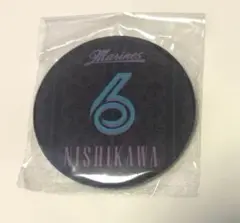 千葉ロッテマリーンズ 西川史礁 缶バッジ BSW