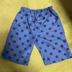GITA 水玉模様 サーフパンツ 水陸両用　　 　青色 150