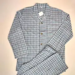 《 新品 》紳士 メンズ ワンタッチテープ開閉タイプ 薄手長袖パジャマ Lサイズ