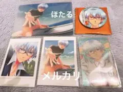 ときメモGS4 氷室一紀 クリアブロマイド チェキ風カード カード 缶バッジ