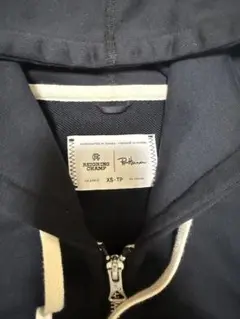 REIGNING CHAMP ブラック　フルジップパーカー XS