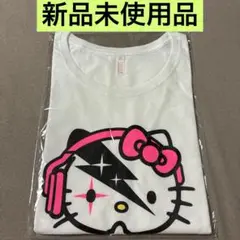 新品 ハローキティ KT Tシャツ Mサイズ ホワイト 白 ヘビメタ ロック