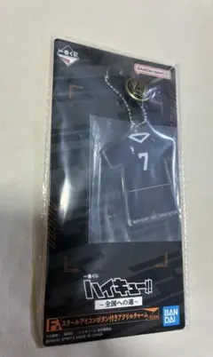 ⑥ ハイキュー　一番くじ　アクリルチャーム　宮