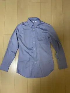 UNIQLO スリムフィット ワイシャツ S 青