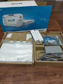 wiiUベーシックセット付属品あり センサーバー&リモコン2つおまけ